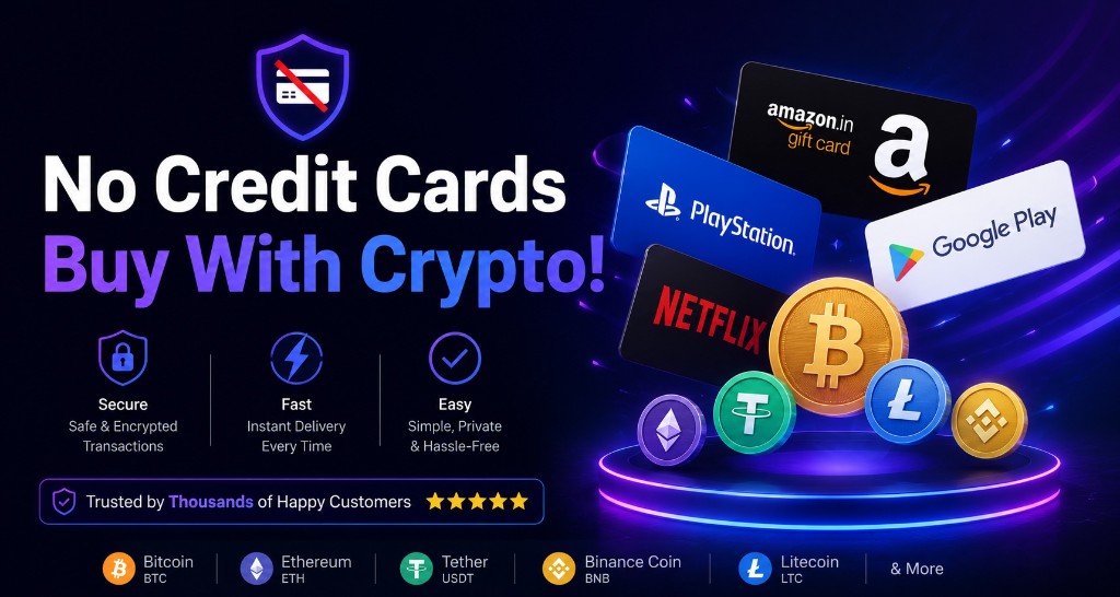 Buy gift cards with crypto